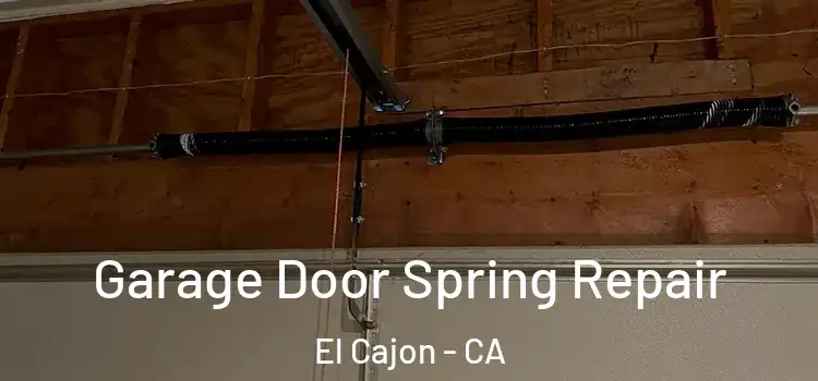  Garage Door Spring Repair El Cajon - CA