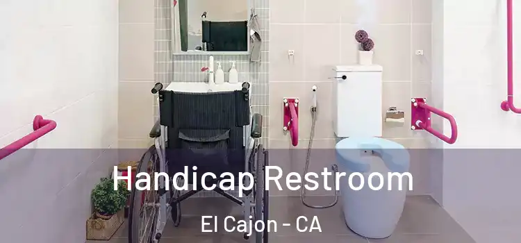 Handicap Restroom El Cajon - CA