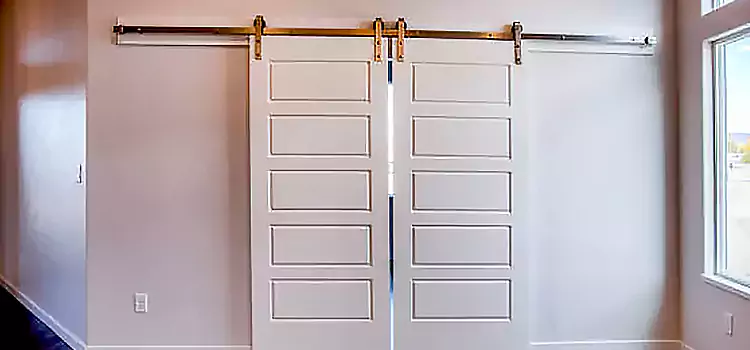 Glass Barn Door with Installation Hardware Kit El Cajon